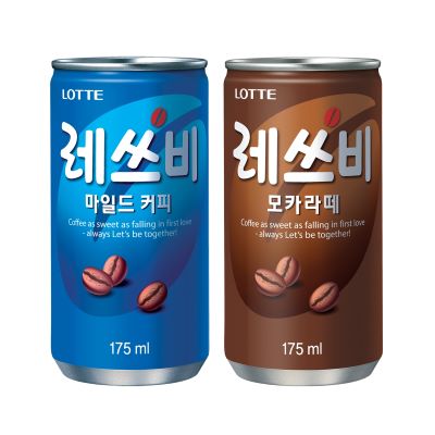 ▲레쓰비. ⓒ롯데칠성음료