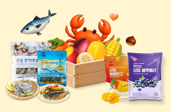 ▲CJ프레시웨이  스마트스토어 판매 상품 홍보물. ⓒCJ프레시웨이