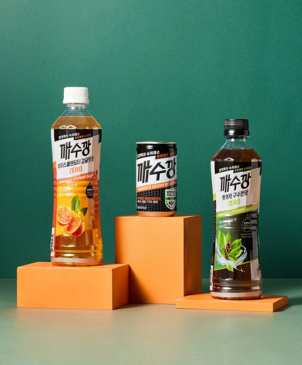 ▲깨수깡 3종. ⓒ롯데칠성음료