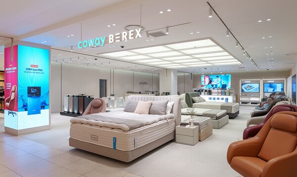 ▲롯데백화점 구리점에 입점된 '코웨이 갤러리' 전경 ⓒ 코웨이