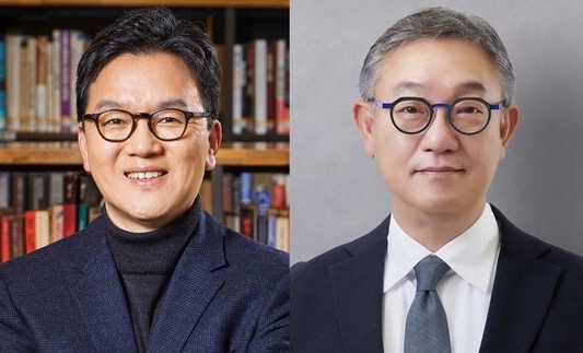 ▲이준희 삼성SDS 대표(왼쪽)와 현신균 LG CNS 대표. ⓒ각 사