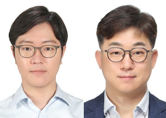 ▲(왼쪽부터) 유경상·정석근 SKT AI CIC 장. ⓒSK텔레콤