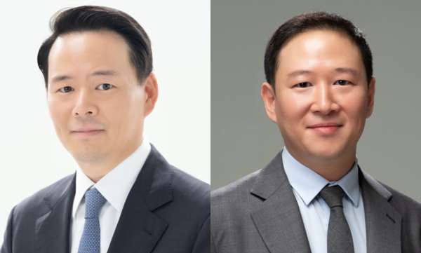 ▲허진수 부회장(사진 왼쪽)과 허희수 사장. ⓒSPC그룹