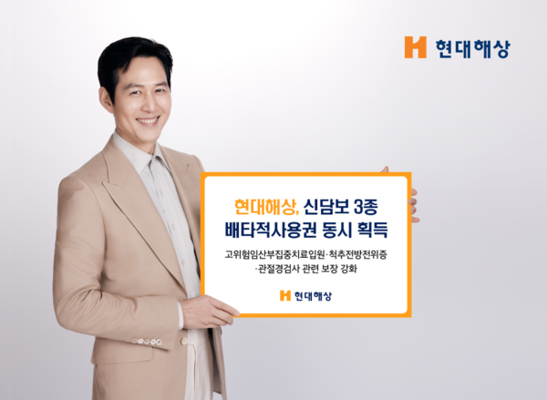 ▲현대해상, 신담보 3종 배타적사용권 동시 획득. ⓒ현대해상