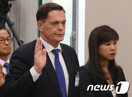 ▲요하네스 타머 전 아우디폭스바겐코리아(AVK) 총괄사장. ⓒ뉴스1