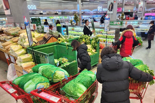 ▲롯데마트 제타플렉스 서울역점 농산 매장 전경. ⓒ롯데마트