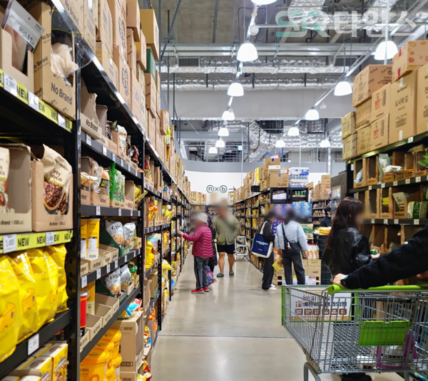 ▲마곡점 안에 있는 노브랜드 매장. ⓒ박현주 기자