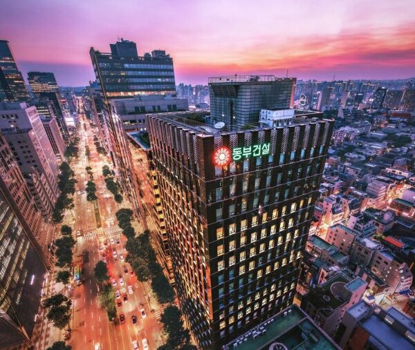 ▲동부건설 사옥. ⓒ동부건설