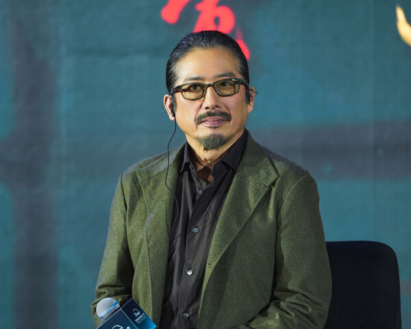 ▲디즈니랜드 호텔에서 개최된 디즈니+ 오리지널 프리뷰 2025의 '쇼군' 시즌2 발표 현장에 참석한 사나다 히로유키.ⓒ월트디즈니 컴퍼니