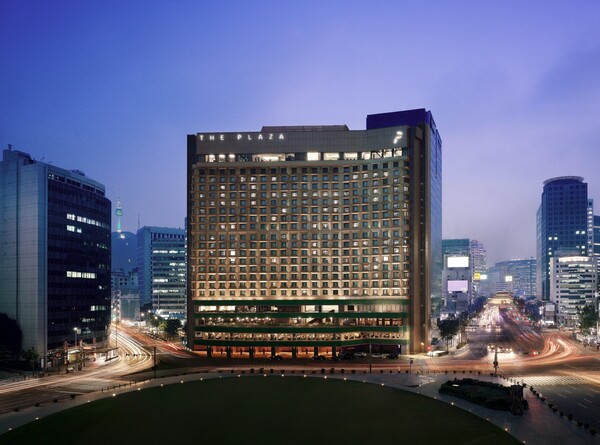 ▲더 플라자 전경. ⓒ한화호텔앤드리조트