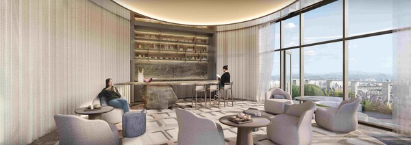 ▲레미안 와이츠 스카이 커뮤니티.