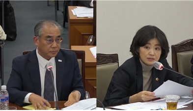 ▲김효정 시의원(왼쪽, 만덕ㆍ덕천) ⓒ부산시의회