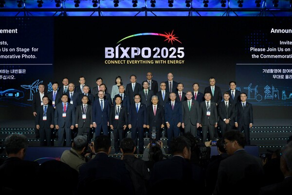 ▲BIXPO 2025 개막식 VIP사진촬영 ⓒ한전