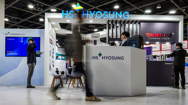 ▲'카본코리아 2025' 부스 전경. ⓒHS효성첨단소재
