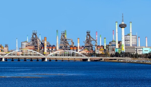 ▲포항제철소 전경. ⓒ포스코