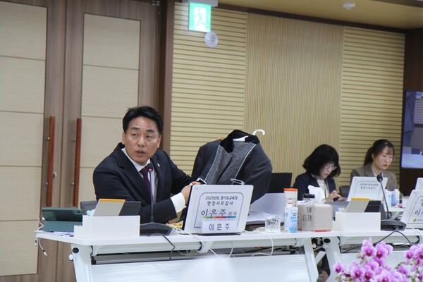 ▲경기도의회 교육행정위원회 이은주 의원이 발언하고 있다. ⓒ경기도의회