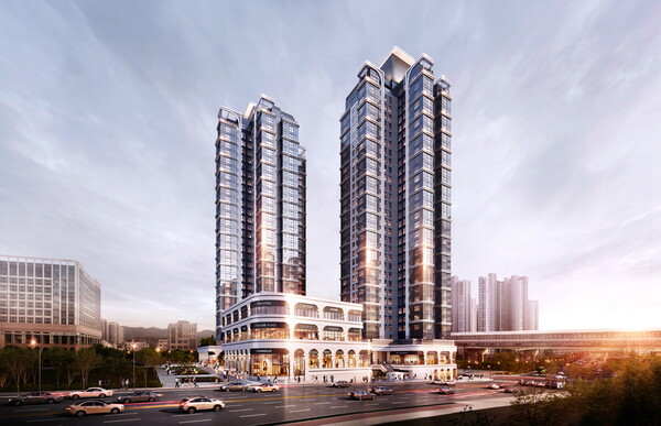 ▲해링턴 스퀘어 과천 CG. ⓒ효성중공업