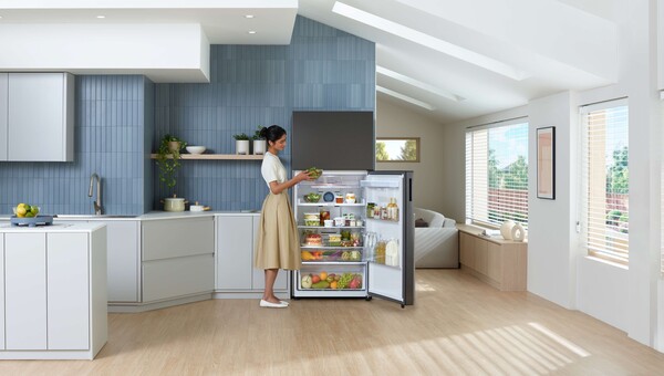 ▲중남미에서 인기가 높은 상냉동·하냉장(TMF) 냉장고 모델. ⓒ삼성전자