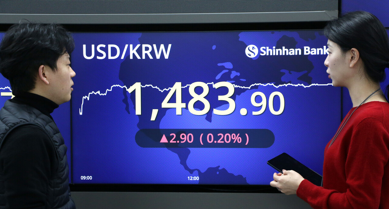 환율 1450원대로 급락… 외환당국 고강도 구두개입 효과 < 은행 < 금융 < 기사본문 - SR타임스