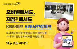 KB라이프, 'AI 두뇌건강 체크 서비스' 개시 - 뉴스 썸네일 이미지