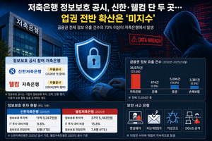 저축은행 정보보호 공시, 신한·웰컴 단 두 곳...업권 전반 확산은 '미지... - 뉴스 썸네일 이미지